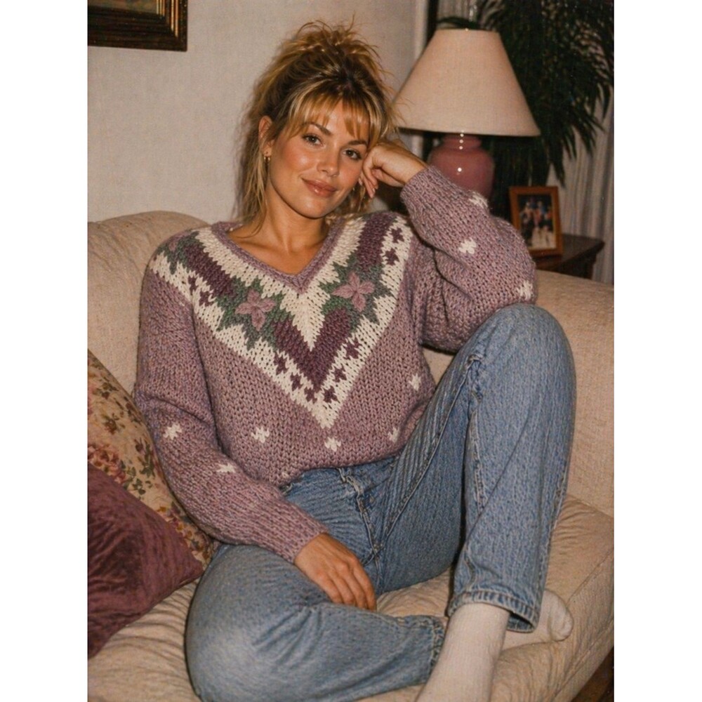 Vintage Grandma Sweater J3